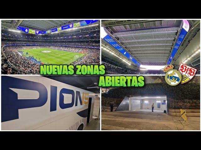 ASI AVANZA el INTERIOR del ESTADIO un DIA de PARTIDO  Obras Santiago Bernabéu ️