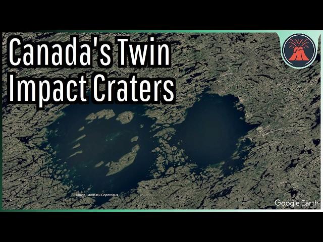 The Double Impact Crater in Canada; The Clearwater Craters