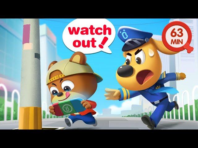 Focus on the Road | Road Safety | Kids Safety Tips | Cartoons for Kids | Sheriff Labrador