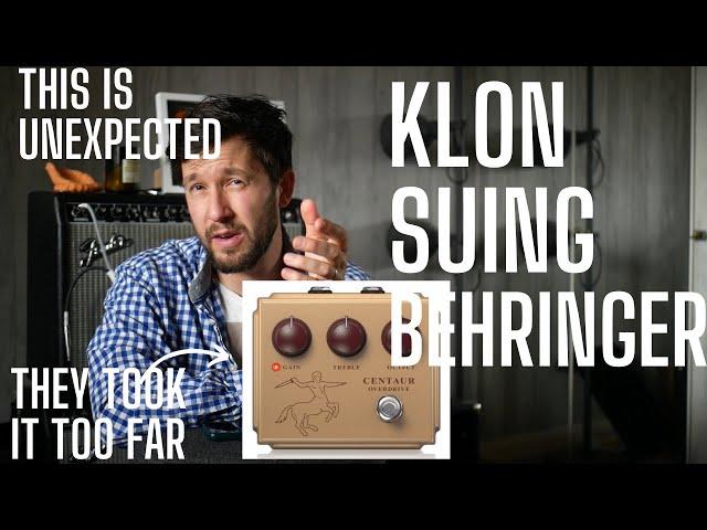 The Klon Inventor is SUING BEHRINGER - And I'm Named In the Case? The Klon Centaur Story Got Weird