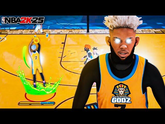 I WON BASKETBALL GODZ THE HARDEST EVENT IN NBA 2K25 USING THE BEST JUMPSHOT!