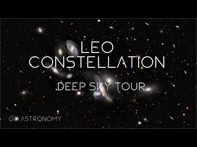 Leo Constellation Deep Sky Tour: Nebula & Galaxies