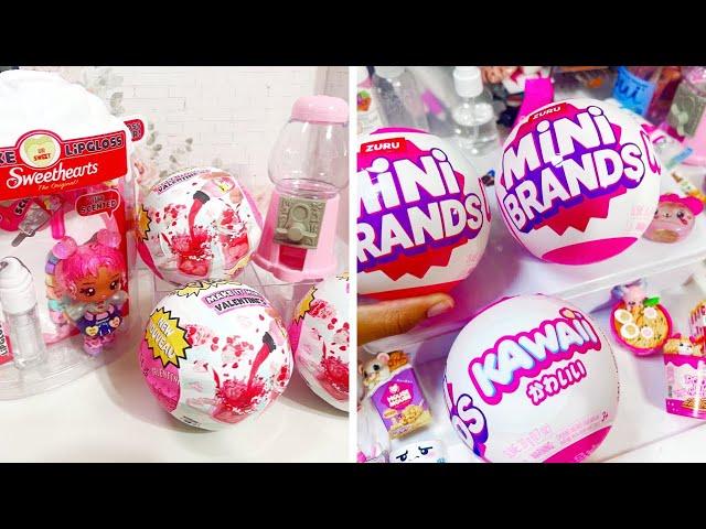 *NEW* MiniVerse Valentines Series 2, Yummiland Sweethearts, & Mini Brands Kawaii Unboxing