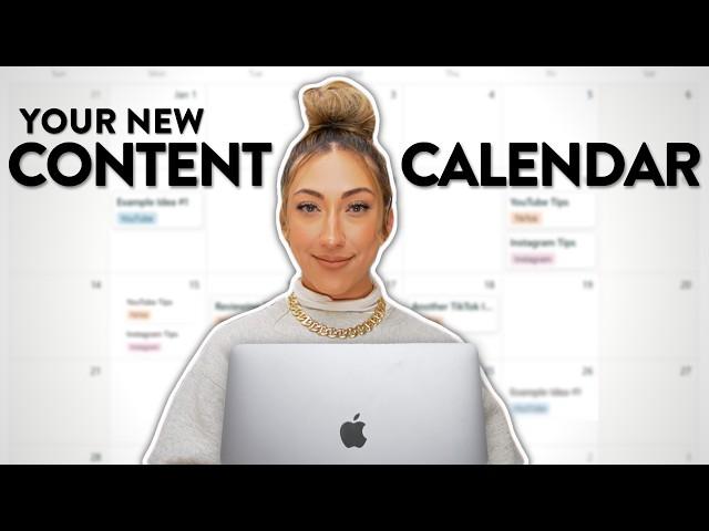 Content Calendar Notion Tutorial + free template  how to use notion for content creators