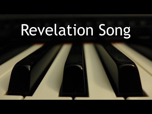 Revelation Song - piano instrumental cover with lyrics