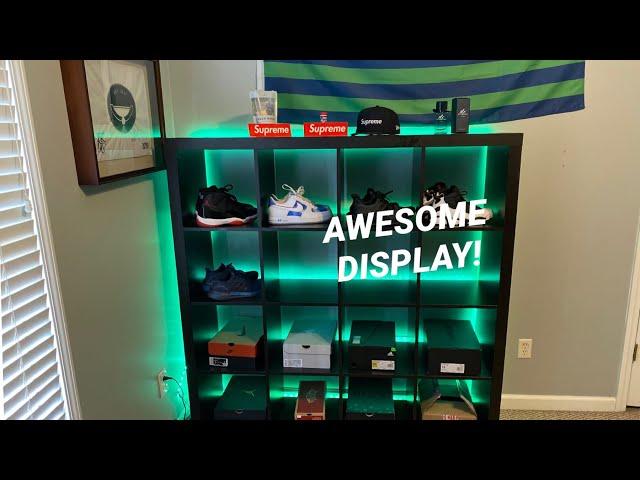 My NEW Sneaker Display! Tips and Tricks in 3 Minutes