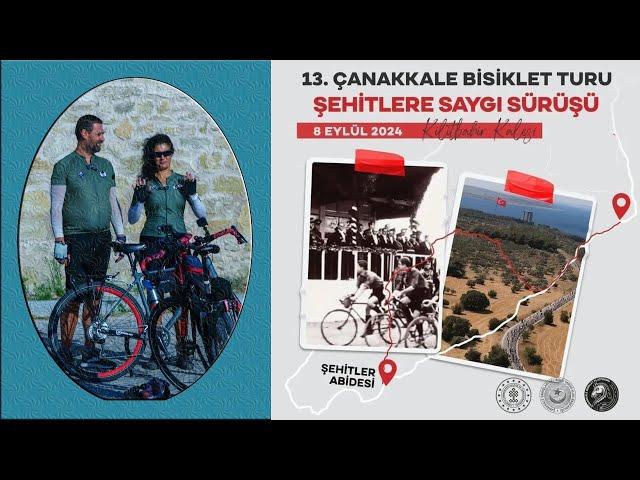 Çanakkale Bisiklet Platformu 13 ÇBT Şehitlere Saygı Sürüşü