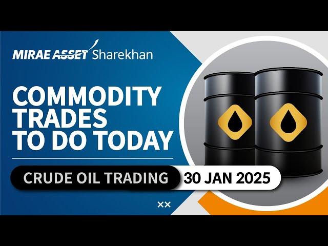 Crude Oil Trading | Commodity Trading Update in Hindi | 30th Jan 2025