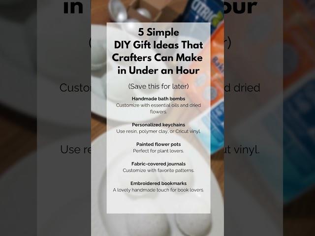 Easy diy gift ideas to make in under an hour,  #craft #crafts #diy #handmade