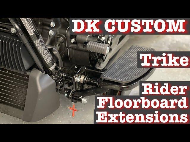 Road Glide 3 -Rider Floorboard Extensions (DK Custom)