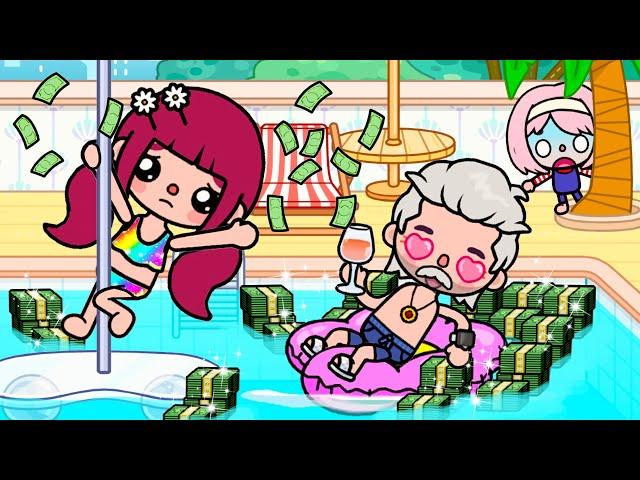 My Sister Become Sugar Baby To Save Us ️ Sad Story | Toca Life Stories | Toca Boca