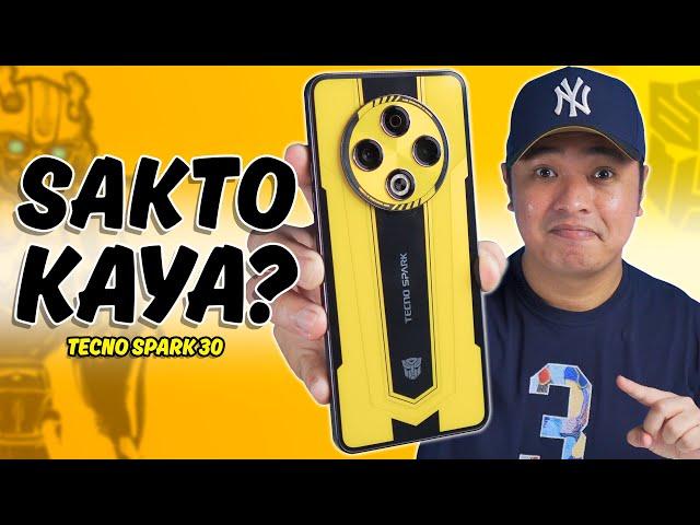 TECNO SPARK 30 Bumblebee Edition - GANDANG COLLAB,