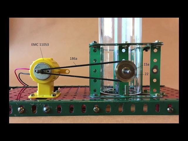 Meccano Van de Graaff Generator