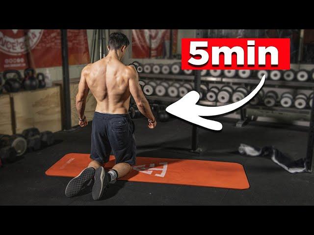 Intense 5 minutes at home back workout