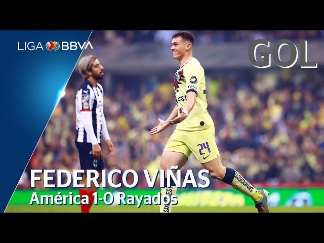 Gol de F. Viñas | América 1 - 0 Monterrey | Apertura 2019 Gran Final VUELTA  | LIGA BBVA MX