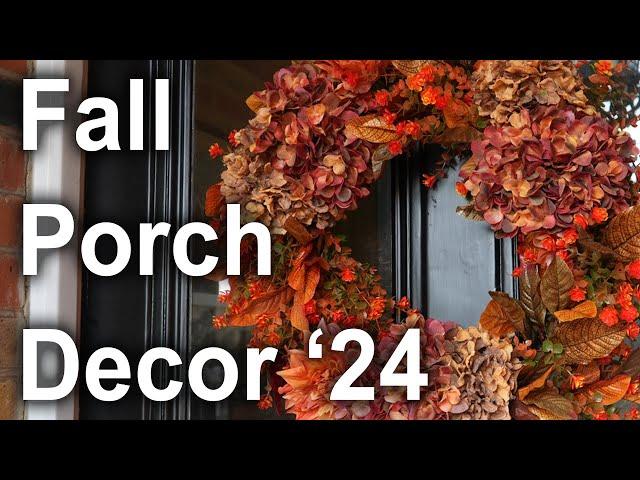 Fall Porch Decor | Fall Porch Decorate With Me | DIY | 2024