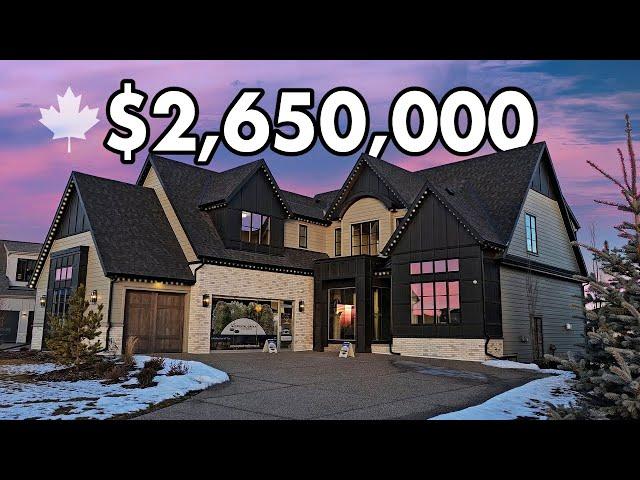 Luxury Home Tour | 2.65M in Bearspaw ALBERTA