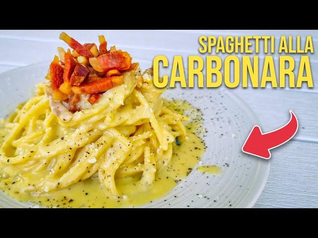 How to Make SPAGHETTI alla CARBONARA Like a Roman (The Latest Carbonara Version 2023)