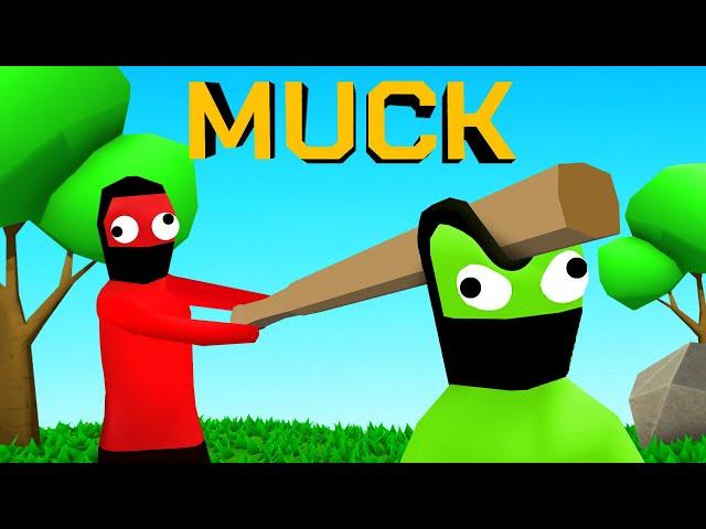 NEW Best MULTIPLAYER SURVIVAL Game! (Muck)