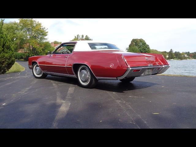 Survivor 19K miles ! 1970 Cadillac Eldorado 500 CI V8 in Red & Ride My Car Story with Lou Costabile