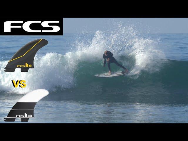 FCS II Jason Stevens JS vs Darren Handley Designs DHD at lower trestles. USEDSURF Fin Spex episode 2