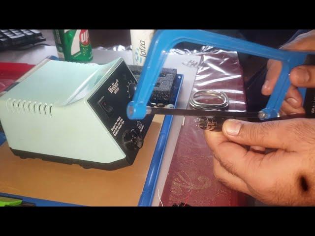 How to repair soldering iron, repairing, changing, pencil project, weller wes station, 5 points