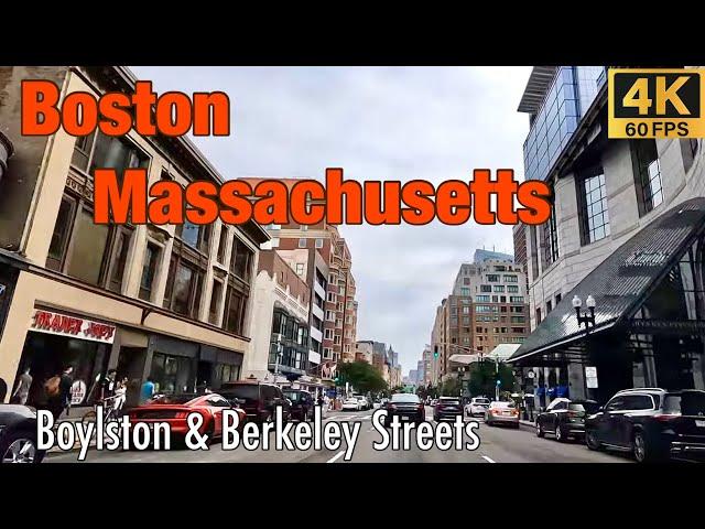 Boston Massachusetts : Boylston & Berkeley Streets