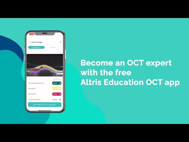 How to interpret OCT scans with Altris Education OCT app