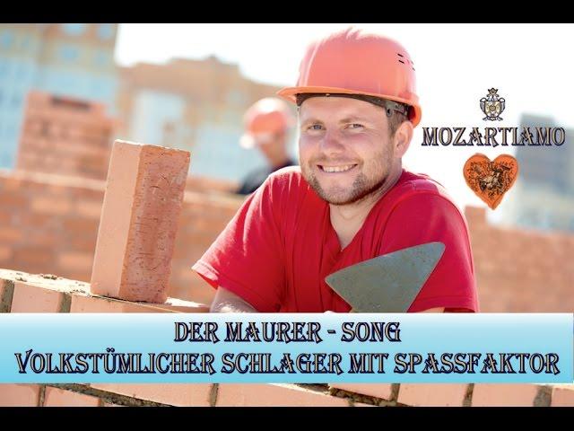 Handwerker-Song - MAURER-SONG - Volkstümlicher Schlager mit Spassfaktor