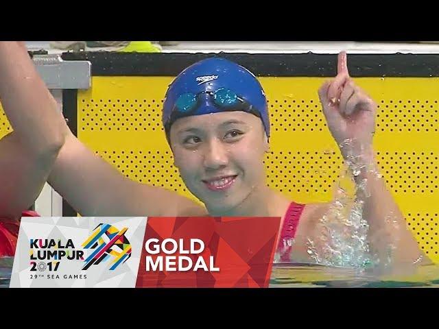 Swimming Women's 50m Freestyle- Final  | Gold Medal | (Games Record ) | 29th SEA Games 2017