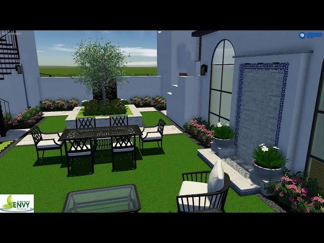 Luxury Landscape Design - Envy Exteriors - Cypress, TX