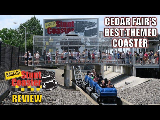 Backlot Stunt Coaster Review, Premier Rides Launch Coaster | Cedar Fair's Best Themed Coaster