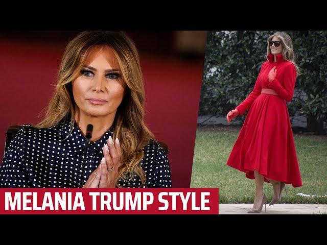 FLOTUS Melania Trump's Top 10 Most STUNNING Looks! First Lady Style