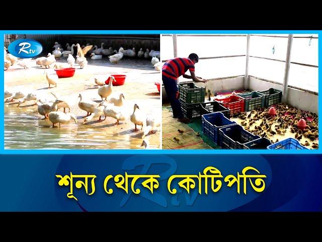 ১৬শ টাকায় কেনা হাঁস পেড়েছে কোটি টাকার ডিম | | Duck Farm | Rtv Exclusive News