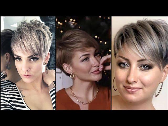 New Year , New Pixie Cut , New Look || European Fashion Hairstyles||