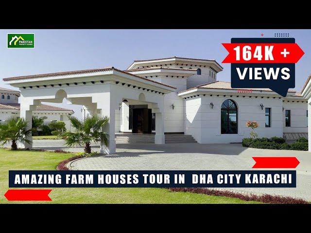 Amazing Farm Houses in DHA City Karachi