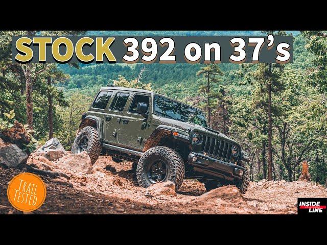 Trail Tested: 37’s on a Stock Jeep Wrangler Unlimited Rubicon 392 Xrteme Recon JL | Inside Line