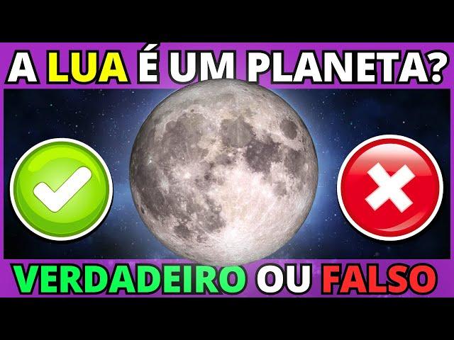 ️ VERDADEIRO OU FALSO  ️ 30 [[ NOVAS ]] Perguntas de CONHECIMENTOS GERAIS  | #buuquiz #quiz