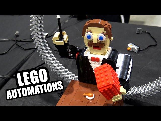 LEGO Mechanical Motion Scenes