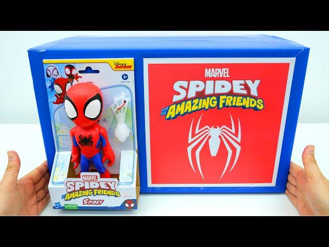 Unboxing Spidey and His Amazing Friends Characters  | Spider-Man Toys Review