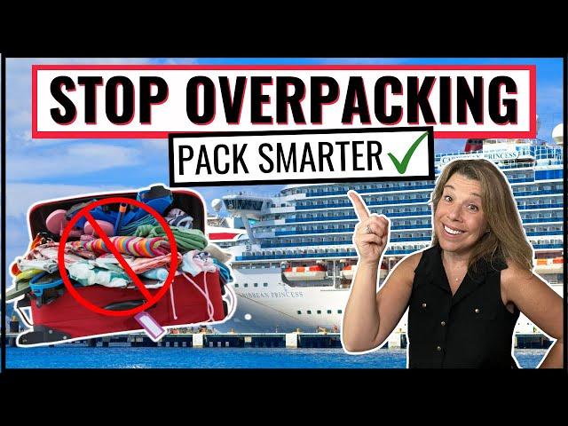 How NOT to OVERPACK for a Cruise! 10 Tips & Hacks