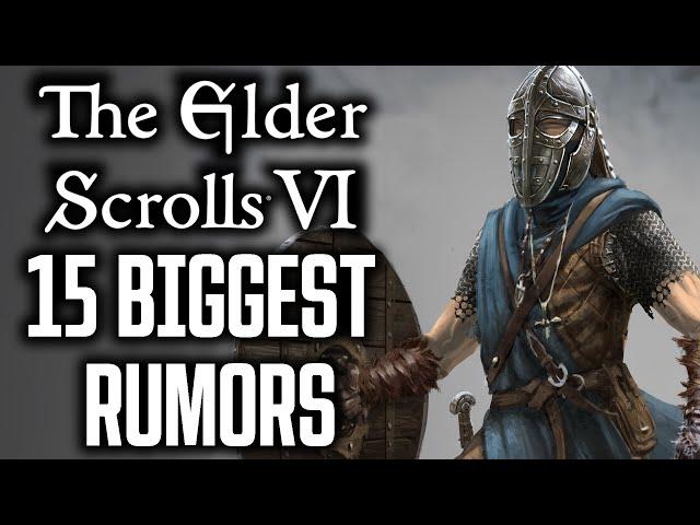 15 BIGGEST THE ELDER SCROLLS 6 RUMORS And Confirmed Features You Need To Know