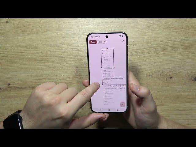 How to Take Scroll Screenshot on GOOGLE Pixel 9 Pro - Long Screenshot