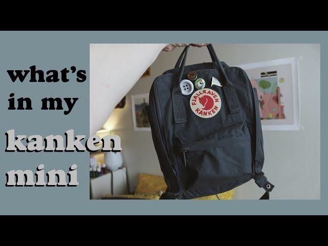 what's in my kanken mini + leave q&a questions!