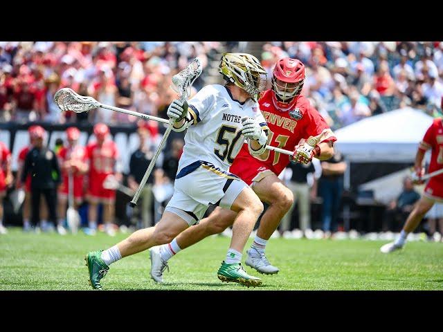 #5 Denver vs #1 Notre Dame | 2024 NCAA Men's Lacrosse Semi Final | Full Game Highlights