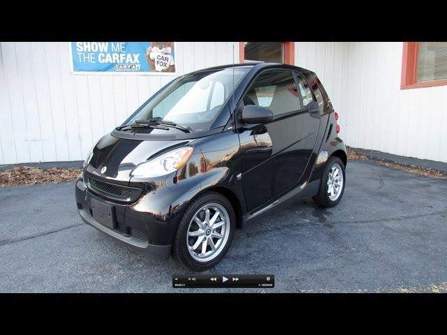 2009 Smart Fortwo Passion Coupe Start Up, Exhaust, In Depth Review, and Test Drive