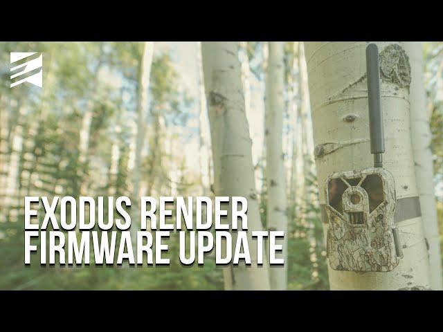 Exodus Render Firmware Update: Module 13M4G