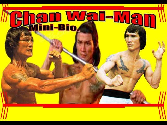 He was a TRIAD boss and a real FIGHTER,....Chan Wai Man BIO