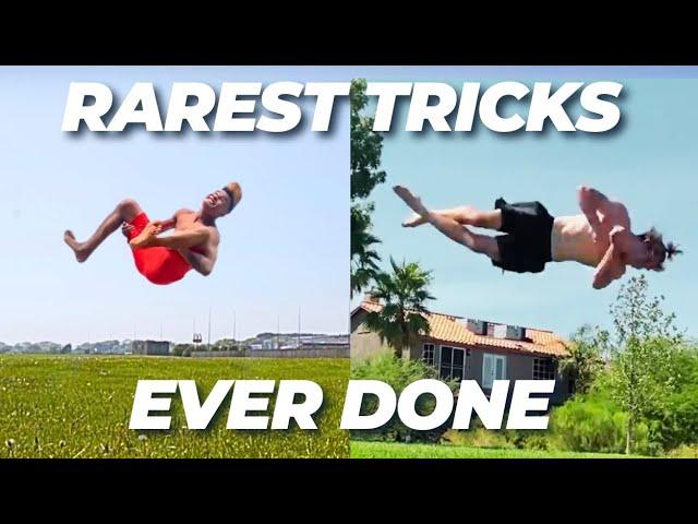 TOP 10 RAREST TRICKS EVER DONE ON GRASS 