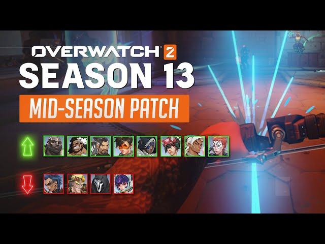 OW Classic 6v6 is here BUT there's still a normal patch!!! | Overwatch 2 - Mid Season 13